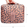 Size of Pattern travel mesh multi pouch bag packing aids 