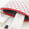 Detail of Unique pattern medium zipper pouch