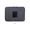 Stripe - The Basic cotton denim laptop pouch case 13 inch