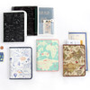 World map pattern RFID blocking passport