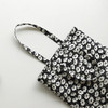 Anemone pattern oxford eco tote bag