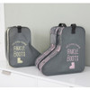 Pastel scandic ankle boots storage bag