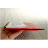Wirebound flip perpetual desk calendar