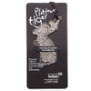 Platinum tiger silver plated bookmark