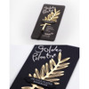 Palm tree gold plated bookmark