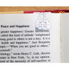 Santorini island steel bookmark