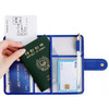 Merrygrin RFID blocking small passport case 