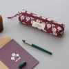 Raspberry tree - Basic pattern round zipper pencil case