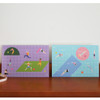 I'll go with you illustration message card