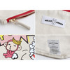 Detail of Hellogeeks pop art canvas pouch