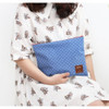 Dot - Basic pattern large zipper pouch ver.2