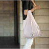 Linen 2 rectangle eco basket tote bag