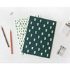 Pattern lively lined notebook