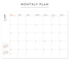 Monthly plan