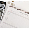Yearly cash plan