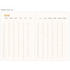 Yearly plan - 2016 Record weekly dated large planner