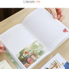 Line note - Indigo Alice illustration undated monthly diary