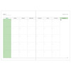 Monthly plan - 2016 Spring of life pattern undated diary