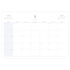 Monthly plan - 2016 Pattern wirebound dated dual monthly planner 