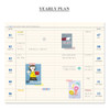 Yearly plan - 2016 Pictogram life medium dated diary