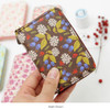 Night flower - Pour vous melody accordion card wallet