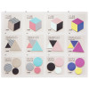 Index cute dots triangles sticky bookmark