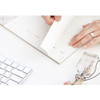 Desk pattern undated monthly planner