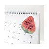 Strawberry sticky memo notes 20 sheets