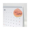 Peach sticky memo notes 20 sheets