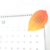 Leaf sticky memo notes 20 sheets - D