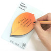 Leaf sticky memo notes 20 sheets - D