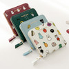 Ghost pop zip around small wallet ver.2 