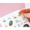 Todac Todac transparent deco sticker set