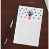 Flower pot - Breezy day memo notepad