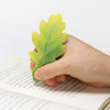 Acorn leaf bookmark black ballpoint pen