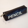 Size of Standard black zipper pencil case