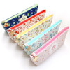 Willow story pattern big zipper pencil case
