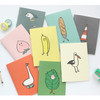 Cute illustration A5 size small lined notebook