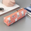 Peach puppy - Rim cute illustration pencil pouch