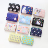 Rim zip around accordion card case holder