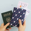 Squirrel - Rim pattern passport cover case