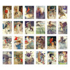 Composition of Vintage peter pan label paper sticker set