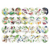 Pack of Nacoo Fruit Bird Circle Sticker Pack with Tin Case