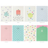 Cute illustration B5 size small lined notebook 