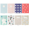 Cute illustration B5 size small lined notebook 