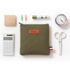 Olive - Dorothy and alice felt zipper pouch XS