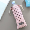 Comely cotton long drawstring pouch