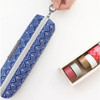 Comely pattern zipper pencil case