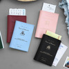 Piece of moment RFID blocking travel passport case