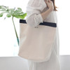 Ivory - Around'D line shoulder bag tote